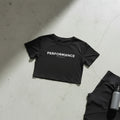 Womens Performance Training Crop Top