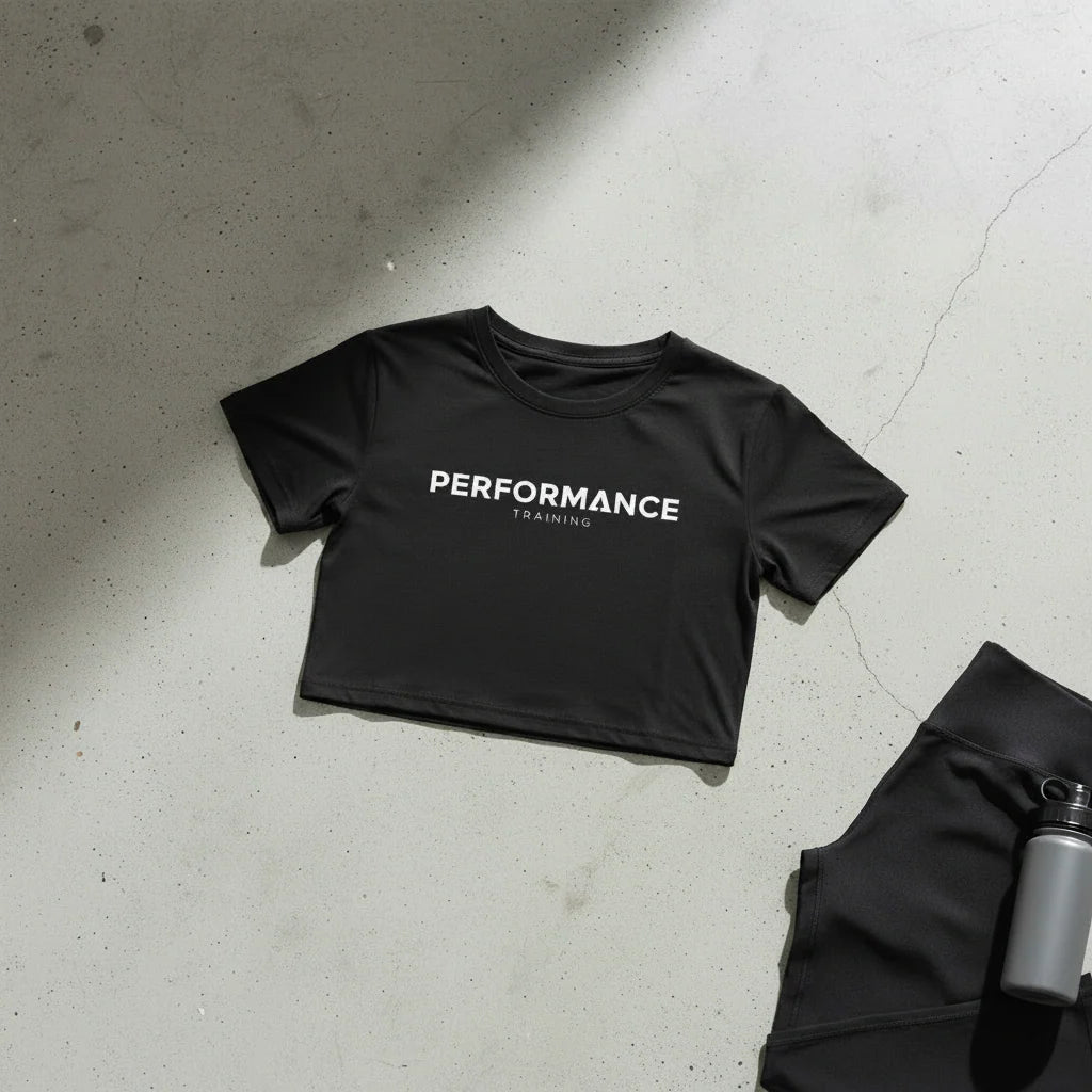 Womens Performance Training Crop Top